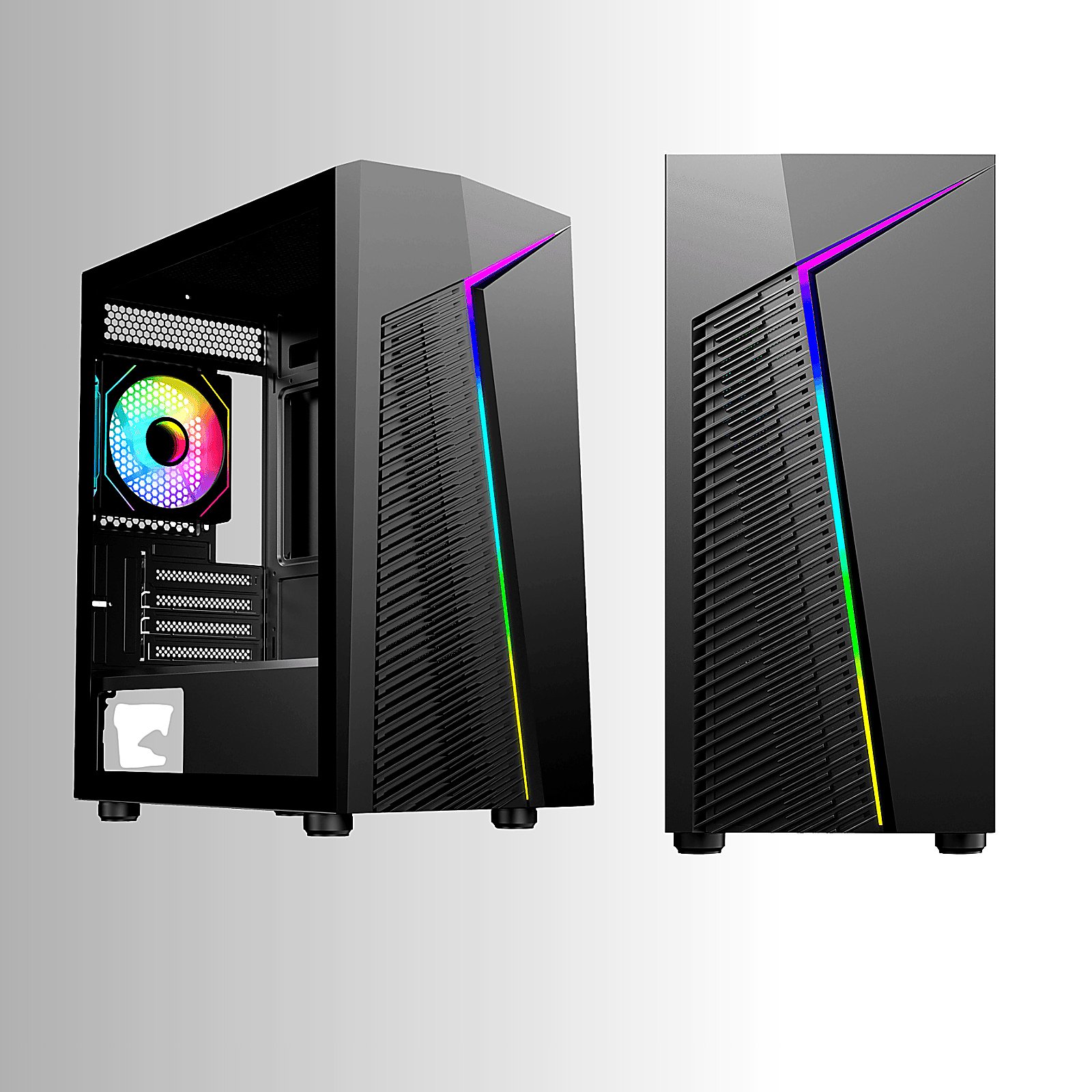 Ryzen 5 4500 Core Series Gaming PC 32GB DDR4 RTX 5050 8GB 1TB NVME A520M