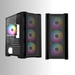 Ryzen 5 4500   Core Series Gaming PC 16GB DDR4 RTX 3050 8GB 1TB NVME A520M