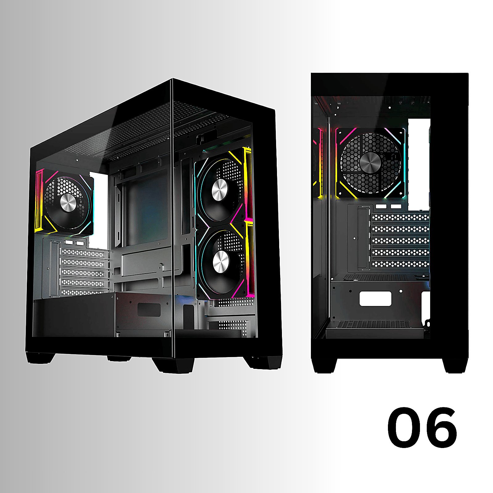 Ryzen 5 4500 Core Series Gaming PC 32GB DDR4 RTX 5050 8GB 1TB NVME A520M - Image 5