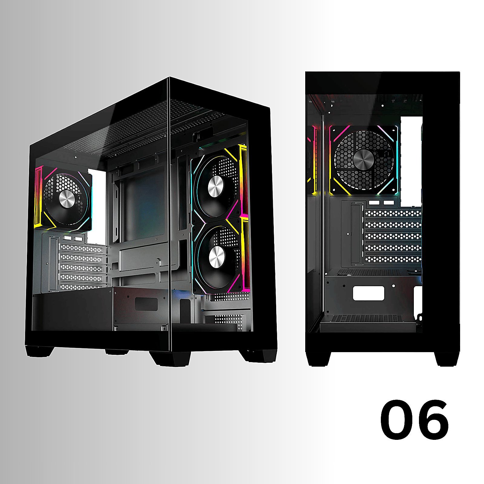 Ryzen 5 4500 Core Series Gaming PC 16GB DDR4 RX 7600 8GB 1TB NVME A520M - Image 5