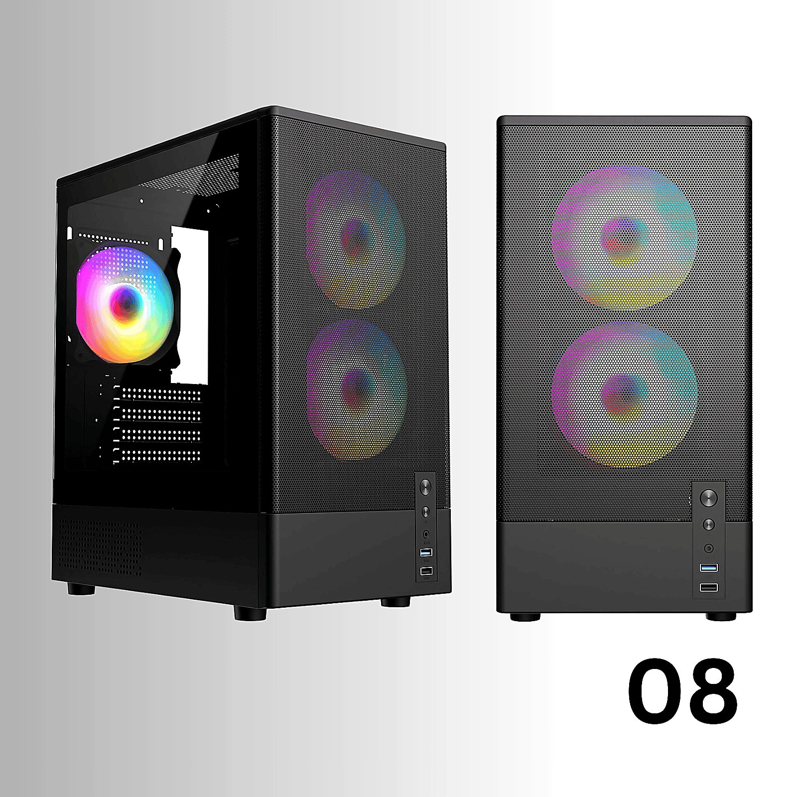 Ryzen 5 4500 Core Series Gaming PC 16GB DDR4 RTX 5070 12GB 512GB NVME A520M - Image 6