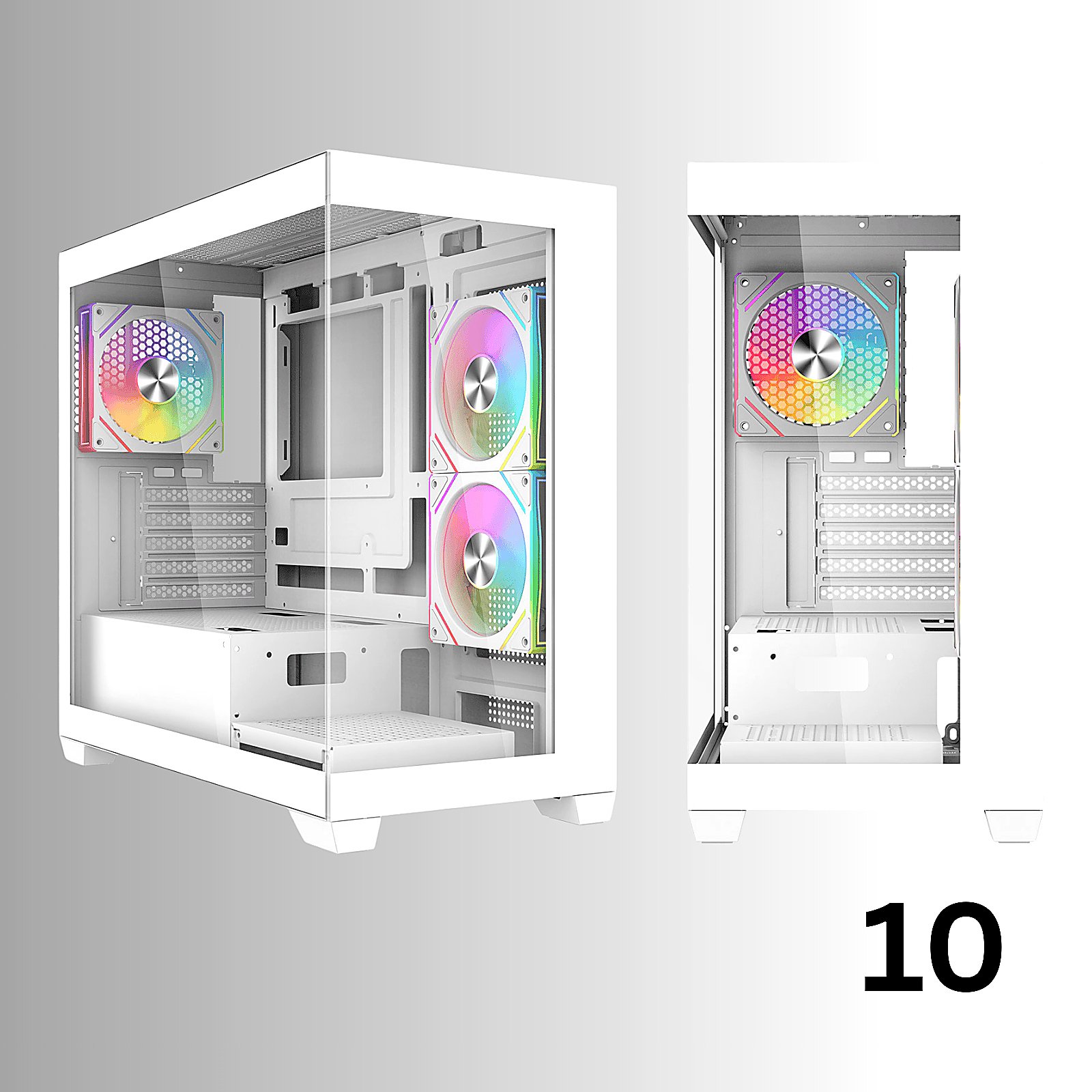 Ryzen 5 4500 Core Series Gaming PC 32GB DDR4 RTX 5050 8GB 1TB NVME A520M - Image 8