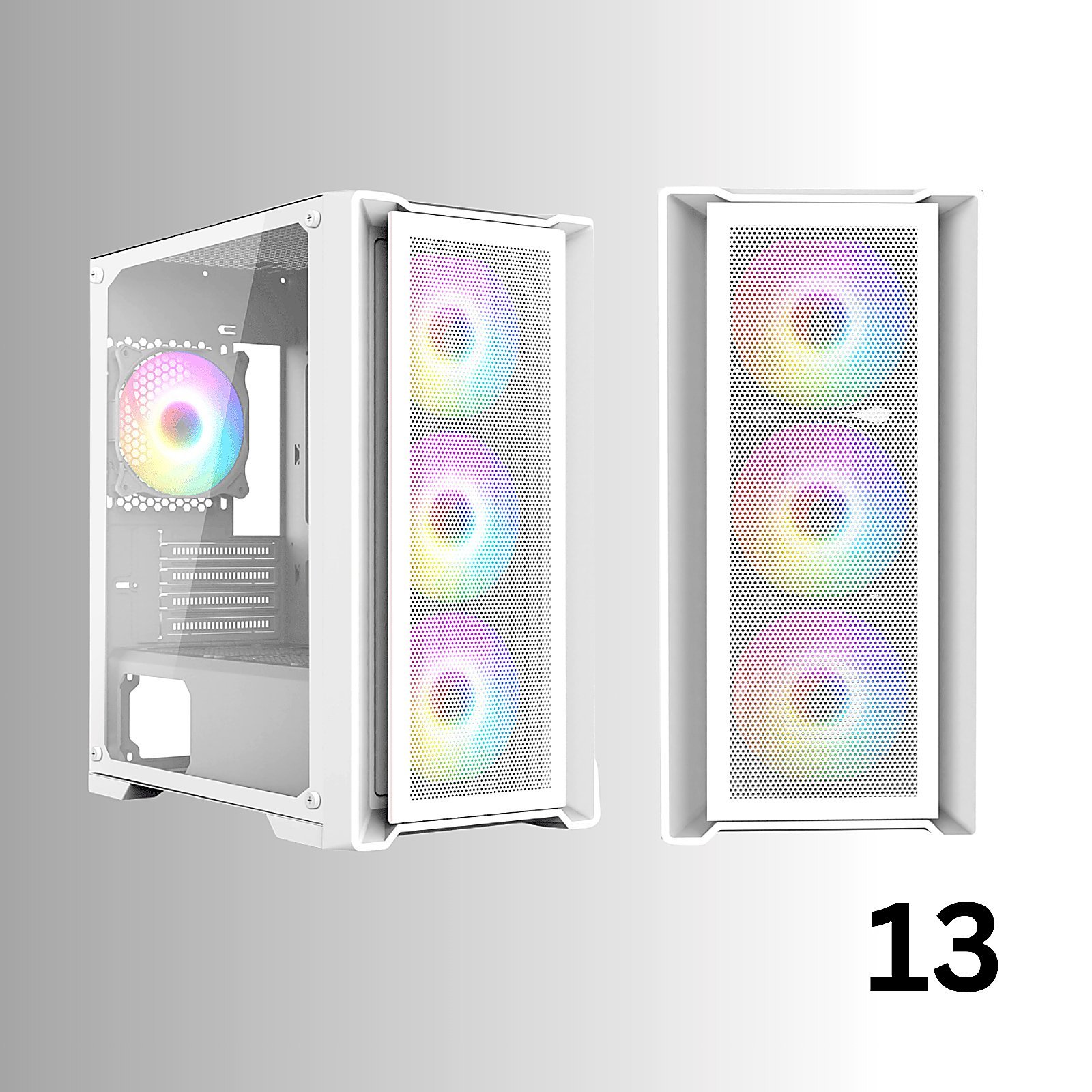 Ryzen 5 4500 Core Series Gaming PC 16GB DDR4 RX 7600 8GB 1TB NVME A520M - Image 11