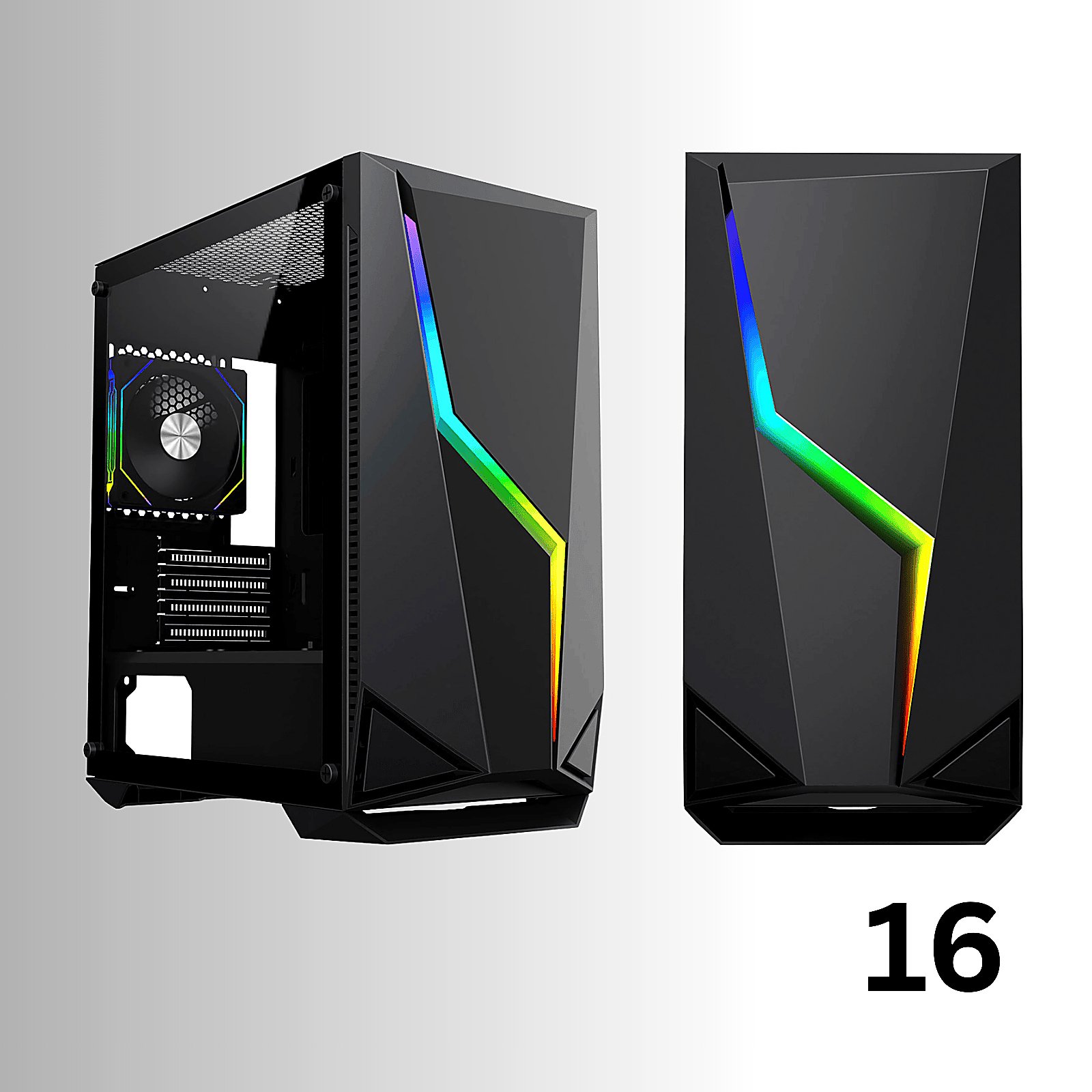 Ryzen 5 4500 Core Series Gaming PC 16GB DDR4 None or IGPU 512GB NVME A520M - Image 14